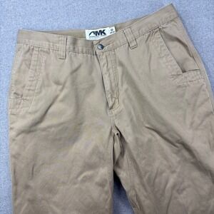 Mountain Khakis Teton Pants Mens 36x31 (Actual) Khaki Cotton Twill Straight Work